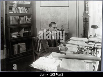 Erster Track-Ingenieur Lars Johan Schönmeyr. Stockfoto