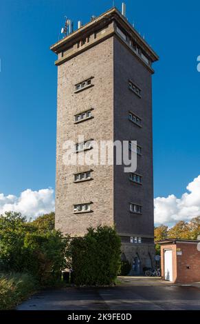Deutschland, Stadtlohn, Westmuensterland, Münsterland, Westfalen, Nordrhein-Westfalen, NRW, alter Wasserturm Stockfoto