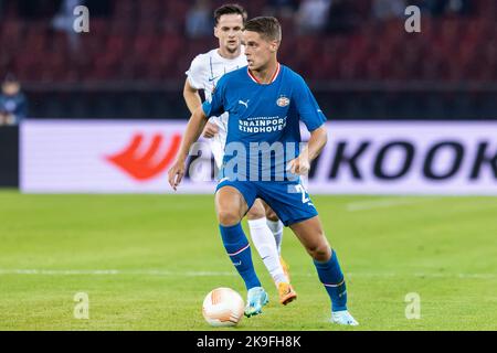 06-10-2022: Sport: FC Zürich / PSV ZÜRICH, SCHWEIZ - 6. OKTOBER: Joey Veerman (PSV Eindhoven) während des Spiels Europa League FC Zürich und PSV ein Stockfoto