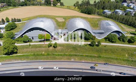 Zentrum Paul Klee, Kunstmuseum, Bern, Schweiz Stockfoto