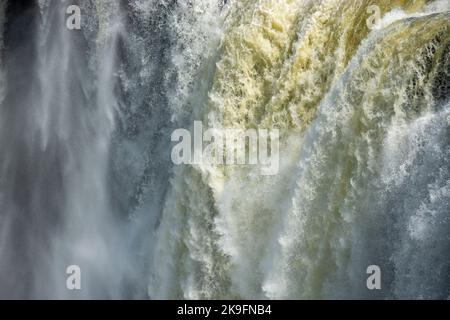 Chitrakot Wasserfall ist ein schöner Wasserfall auf dem Fluss Indravati in Bastar Bezirk von Chhattisgarh Staat von Indien Stockfoto