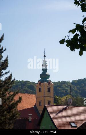 Kirche der heiligen Anastazia in Samobor, Kroatien. Stockfoto