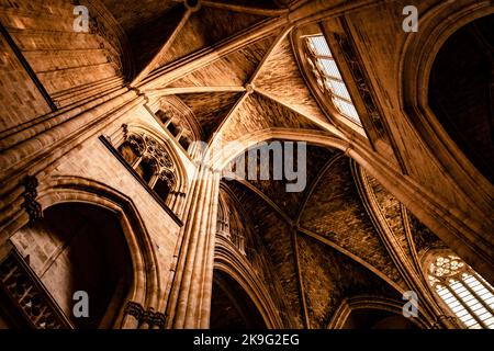 Kathedrale von Bordeaux, römisch-katholische Kirche des Heiligen Andreas Stockfoto