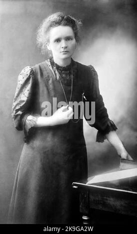 Marie-Curie-Porträt. Stockfoto