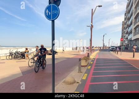 POV Blick auf Menschen hängen Stockfoto