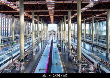 Bahnhof Atocha in Madrid, Spanien Stockfoto