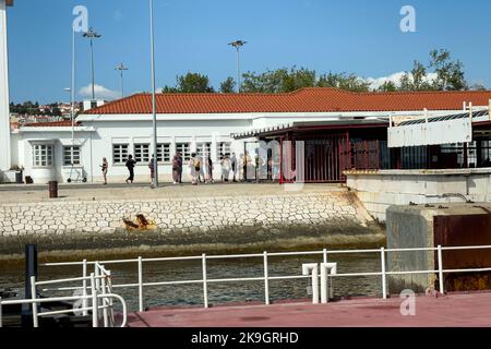 Ein Blick auf Belem's kleinen Hafen Stockfoto