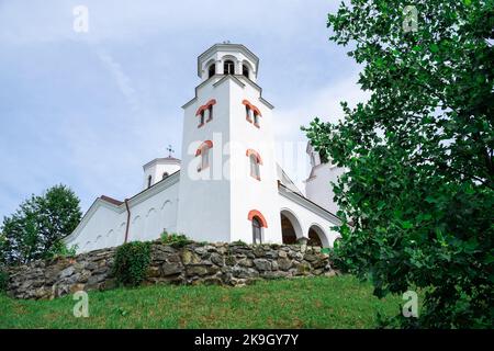 Klisurski Kloster von 'St. Kyrill und St. Methodius', Bulgarisch-Orthodoxe Kirche im Nordwesten Bulgariens. Stockfoto