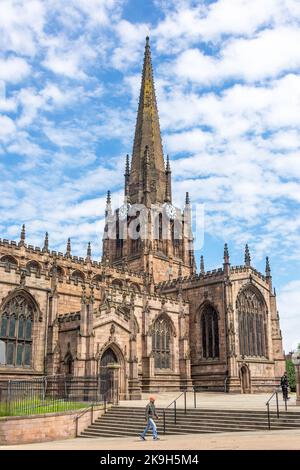 Rotherham Minster, Church Street, Rotherham, South Yorkshire, England, Vereinigtes Königreich Stockfoto