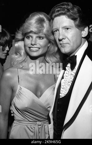 Loni Anderson und Jerry Lee Lewis bei den Academy of Country Music Awards 14. 2. März 1979 Credit: Ralph Dominguez/MediaPunch Stockfoto