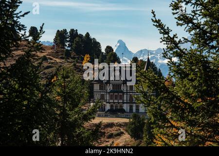 Riederfurka Stockfoto