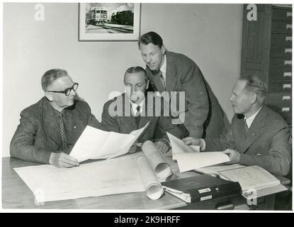 Der Vorschlagsausschuss hat eine Sitzung. Stockfoto