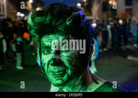 Paisley, Schottland, Großbritannien. 28.. Oktober 2022. Das Paisley Halloween Festival. Kredit: Skully/Alamy Live Nachrichten Stockfoto