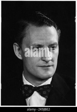 Generaldirektor Erik Gustaf Johan Upmark bei der Staatsbahn, SJ, 1949-1969. Stockfoto