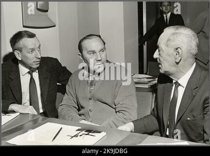 Sicherheitsbeauftragter auf Kurs, „Arbeitsschutz auf der Schiene“. Stockfoto