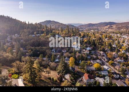 Roseburg, Oregon, USA. Stadt im Süden von Oregon Stockfoto