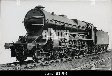 Southern Railway, SR LN 850 „Lord Nelson“. Stockfoto