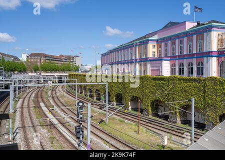 Außenansicht des Palads Teatret in Kopenhagen, Dänemark Stockfoto