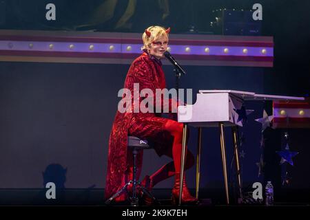 Chicago, USA. 28. Oktober 2022. Jake Wesley Rogers während der Viva Las Vengeance Tour im United Center am 28. Oktober 2022 in Chicago, Illinois (Foto: Daniel DeSlover/Sipa USA) Quelle: SIPA USA/Alamy Live News Stockfoto