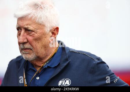 MEXIKO-Stadt, Mexiko. 28. Oktober 2022. Herby BLASH von FIA während des Großen Preises von Mexiko F1 im Magdalena Mixhuca Park im Autodromo Hernando Rodriguez, Formel 1 Grand Prix von Mexiko, F1 GP von Mexiko, Formel 1 in Mexiko, Grand Prix du Mexique de Formule 1, gebührenpflichtige Bilder, Copyright © QIAN Jun/ATP images Credit: SPP Sport Drücken Sie Foto. /Alamy Live News Stockfoto