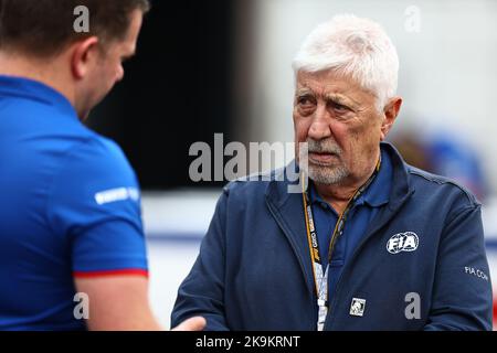 MEXIKO-Stadt, Mexiko. 28. Oktober 2022. Herby BLASH von FIA während des Großen Preises von Mexiko F1 im Magdalena Mixhuca Park im Autodromo Hernando Rodriguez, Formel 1 Grand Prix von Mexiko, F1 GP von Mexiko, Formel 1 in Mexiko, Grand Prix du Mexique de Formule 1, gebührenpflichtige Bilder, Copyright © QIAN Jun/ATP images Credit: SPP Sport Drücken Sie Foto. /Alamy Live News Stockfoto