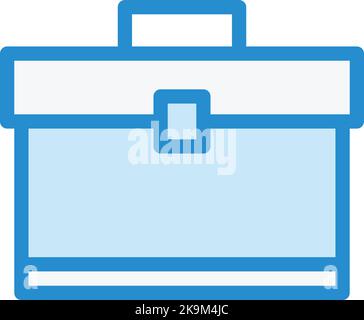 Aktentasche Vektor Icon Design Illustration Stock Vektor