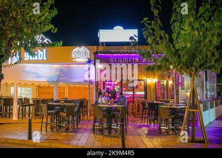 Krümels Stadl, Carrer Sebel, Paguera, Mallorca, Spanien Stockfoto
