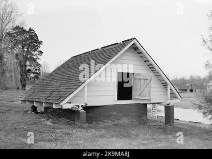 Jack Boucher - The Cottage, Ice House, Upper Marlboro, Prince George's County, Maryland, USA. Stockfoto