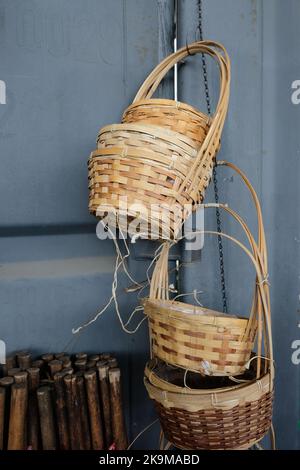 Städtische Bio-Farm im CBD-Gebiet KwunTong Kownloon von Hongkong Stockfoto