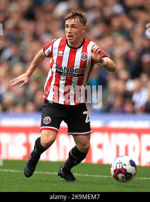 Ben Osborn von Sheffield United während des Spiels der Sky Bet Championship in den Hawthorns, West Bromwich. Bilddatum: Samstag, 29. Oktober 2022. Stockfoto