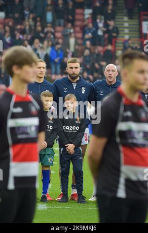 Sheffield, Großbritannien. 29. Oktober 2022. Rugby League World Cup 2021 Gruppe Ein Spiel zwischen Griechenland V England in Bramall Lane, Sheffield, South Yorkshire, Großbritannien am 29. Oktober 2022 (Foto von Craig Cresswell/Alamy Live News) Kredit: Craig Cresswell/Alamy Live News Stockfoto