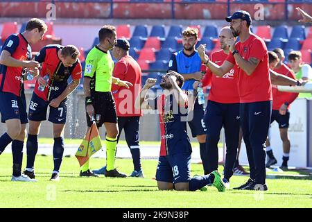 Cosenza, Italien. 29. Oktober 2022. Cosenza während Cosenza Calcio vs Frosinone Calcio, Italienisches Fußballspiel der Serie B in Cosenza, Italien, Oktober 29 2022 Credit: Independent Photo Agency/Alamy Live News Stockfoto