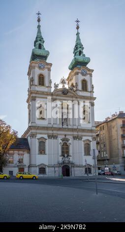 St. Anne Kirche in Buda - Budapest, Ungarn Stockfoto