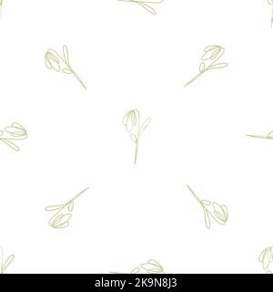 Nahtloses Muster. Dekorative Textur. Bunte abstrakte Blumenhintergrund. Weicher leichter Druck für Web, Geschenkpapier, Textil, Tapete, Papeterie. Stock Vektor