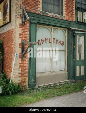 Old Store, Appleton, Ontario, Kanada Stockfoto