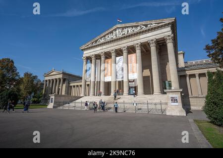 Museum der Schönen Künste - Budapest, Ungarn Stockfoto