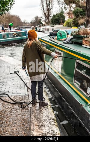 Little Venice london Regent’s Canal, Stockfoto