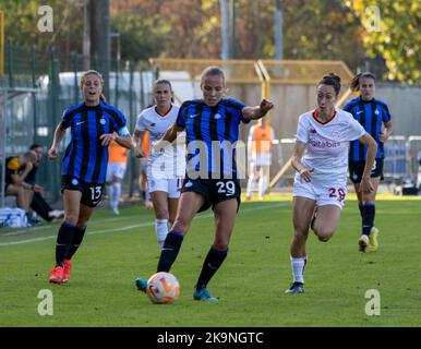 Suning Center, Mailand, Italien, 29. Oktober 2022, Kristjansdottir während Inter - FC Internazionale vs AS Roma - Italienischer Fußball Serie A Frauenspiel Credit: Live Media Publishing Group/Alamy Live News Stockfoto