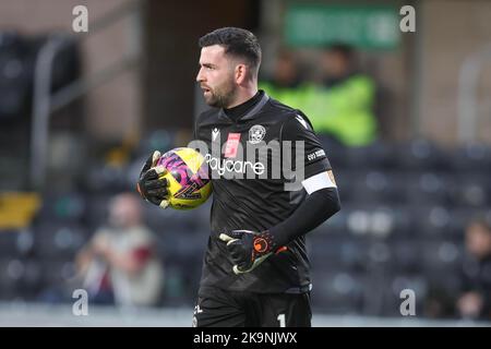 29.. Oktober 2022; Tannadice Park, Dundee, Schottland: Scottish Premier League Football, Dundee United gegen Motherwell; Liam Kelly von Motherwell Credit: Action Plus Sports Images/Alamy Live News Stockfoto