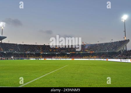 Lecce, Italien. 29. Oktober 2022. US Lecce Supporters during US Lecce vs Juventus FC, italyan Soccer Serie A match in Lecce, Italy, October 29 2022 Credit: Independent Photo Agency/Alamy Live News Stockfoto