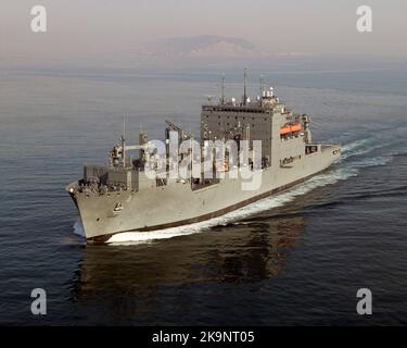 USNS Richard E. Byrd (T-AKE-4) Trockenfrachtschiff in der US Navy. Stockfoto