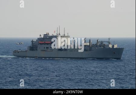 Die Military Sealift Command Dry Cargo und Munition ship USNS Washington Kammern (T-AKE 11) Stockfoto