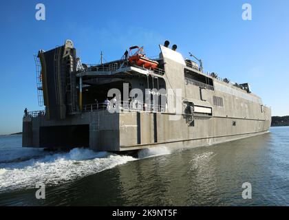 Military Sealift Command High-Speed Transport USNS Guam (HST 1) Stockfoto