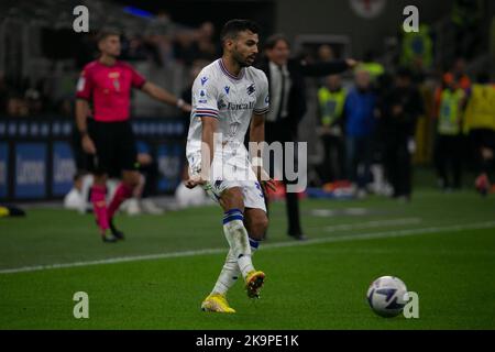 Mailand, Italien - oktober 29 2022 - Inter - Sampdoria Serie A - leris sampdoria Credit: Christian Santi/Alamy Live News Stockfoto