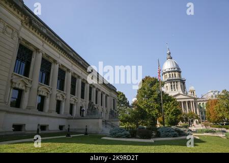 Illinois State Capitol Building, Springfield, Illinois Stockfoto