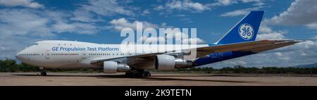 Eine GE Propulsion Test Platform Boeing 747 im Pima Air and Space Museum Stockfoto