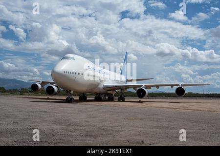 Eine GE Propulsion Test Platform Boeing 747 im Pima Air and Space Museum Stockfoto