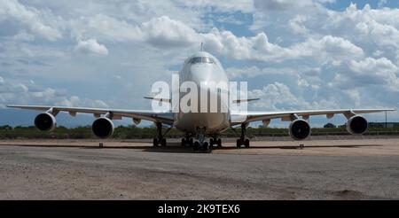 Eine GE Propulsion Test Platform Boeing 747 im Pima Air and Space Museum Stockfoto