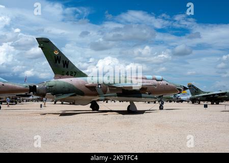 Republic F-105g Thunderchief Stockfoto