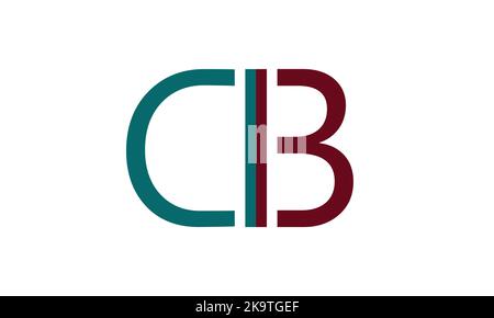 Anfangsbuchstabe DB Logo Design Monogramm Creative Modern Sign Symbol Symbol Stock Vektor